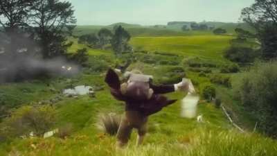 Would Bilbo be less or more effective as a burglar if he had a handgun?