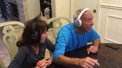 Mom and dad find out they're going to be grandparents
