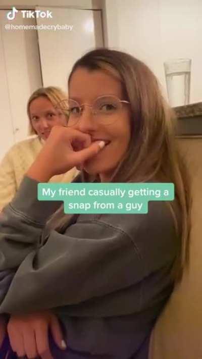 This girl who thinks it’s funny to ghost men