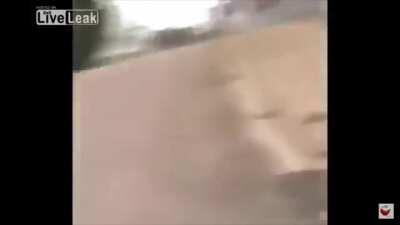 Guess what they broke dismounting mid air?