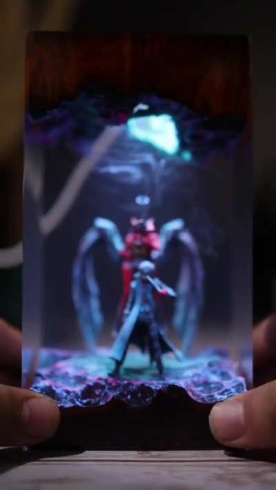 [OC] My resin artwork bts