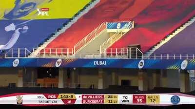 Ab de Villiers 55 vs RR 2020