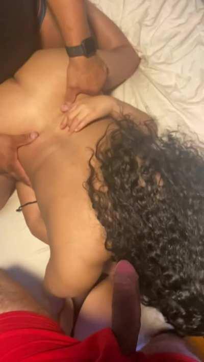 First time getting spitrosted and my pussy ate 😍