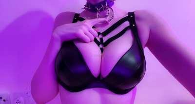 I wonder if my big natural tits can make you hard