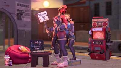 Joy of Summer â if he wasn't so focused on getting railed he would look very excited