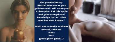 An accidental divine slut