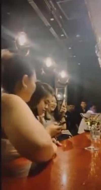 Fire breath cocktail