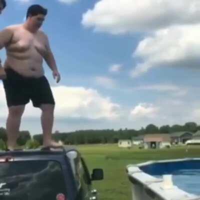 HMB while i jump in the pool