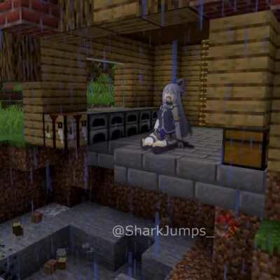 Aqua Plays Minecraft [OC