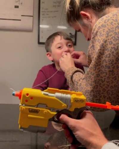 The Dad dental plan.