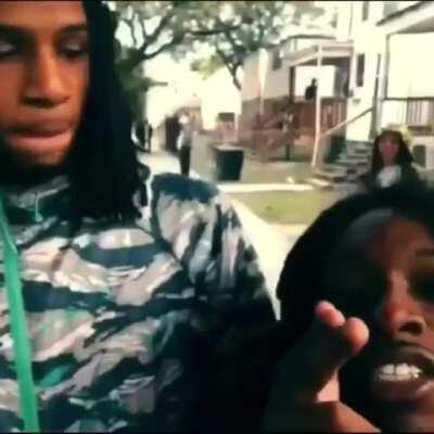 Look like bj wanted to smack that nigga💀