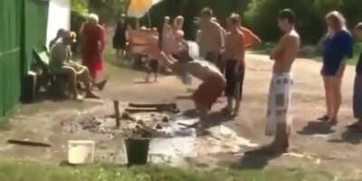 WCGW fixing the target at a competition