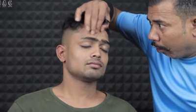 A Traditional Head Massage