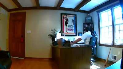 To have a normal work day.