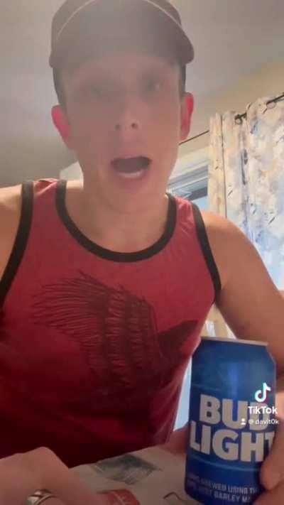 Bud light turns you gay.