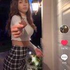 Literally finds every way to show her ass