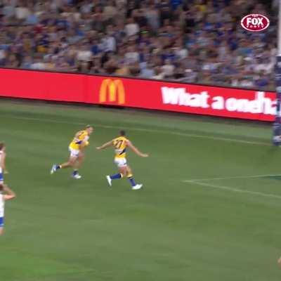 Oscar Allen Misses From The Goal Square