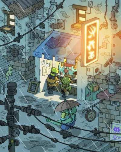 Late Night Ramen (Daniele Turturici aka @danieleturturici)