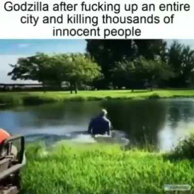 wholesome godzilla moment