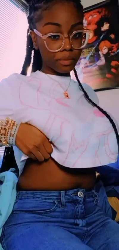 No cleaver title, just titties