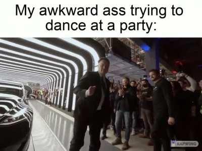 We should have singing at parties too...