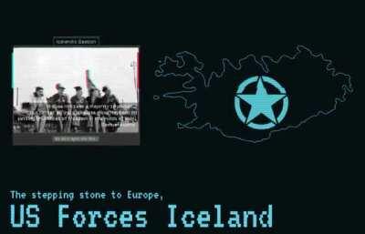 US Forces Iceland, the stepping stone to Europe.