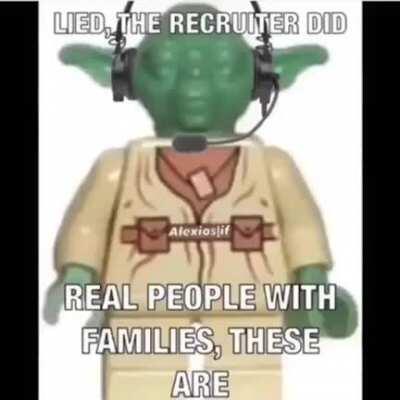 Welcome to the army kid.