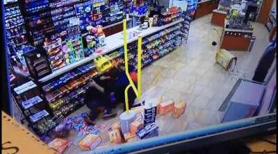 Robbing a store armed with nothing but wire cutters. WCGW?