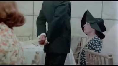 She orders the sausage for her lunch!