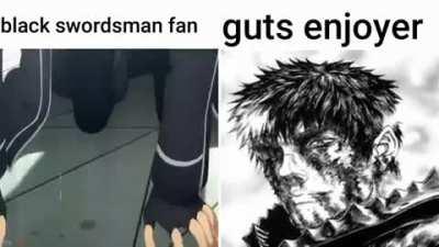 Virgin Swordsman Vs. Real Black Swordsman