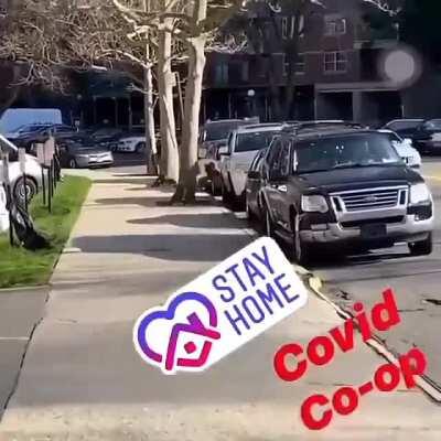 just a guy head-butting cars