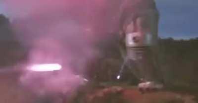 Godzilla and King Caesar versus Mechagodzilla