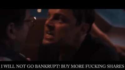 The big short squeeze ending scene