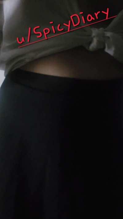 What do you like better, my perky tits or my juicy ass?