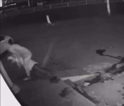 Trying to loot a building