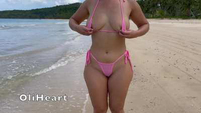 Having some extra fun at the beach