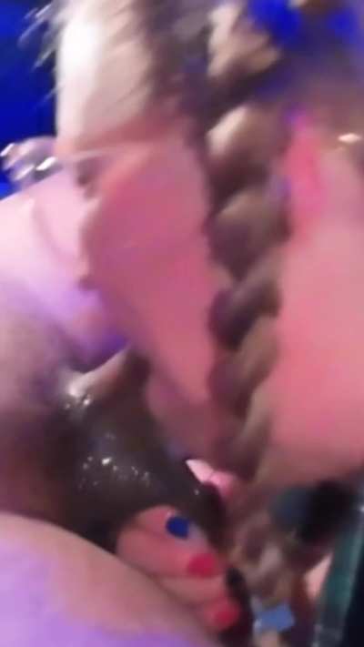 Victoria swallowing entire cock💦