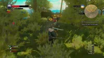 Two bandits, one sword.