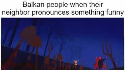 Balkan people 