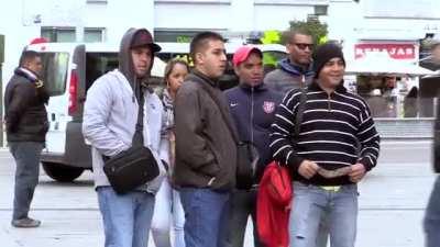 Ronaldo Surprises Kid On Street.