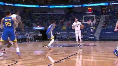 [Highlight] Anthony Mackie reacts to Zion throwing it down while being interviewed on the Marvel broadcast: “There we go, ZION.”