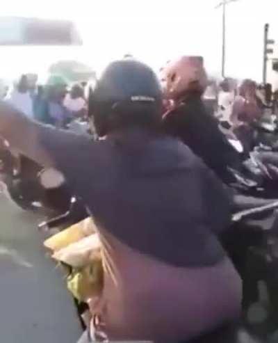 Why not just lift the barrier to continue driving?