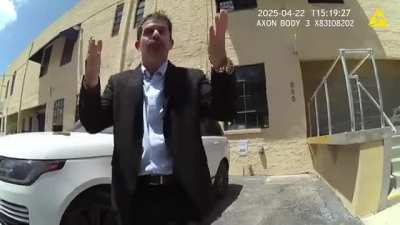 Cop threatens to tow detective for parking in handicap spot