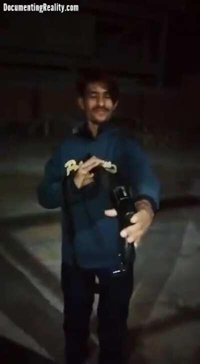 Guard Shoots Himself While Recording TikTok Video