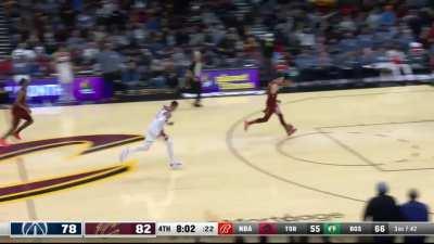 [Highlight] Allen rises for a huge block on Harrell! Cedi gets the easy bucket