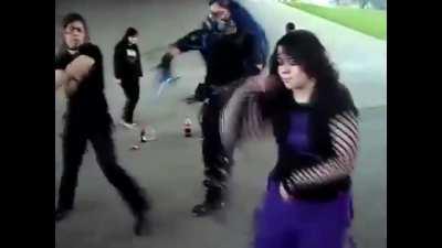 what if we cybergoth raved to 100 gecs under a bridge 😳