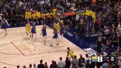 [Highlight] Anthony Davis kicks off the 2023-24 NBA season with two-handed slam