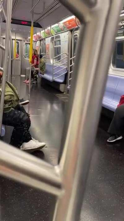 Riding on the R Train