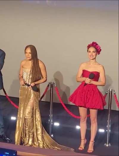 Natalie Portman (and Tessa Thompson)