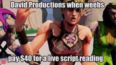 Learnt a bit of MMD for the Stone Ocean announcement plz DP